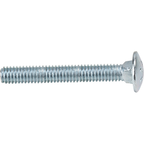 Carriage Bolt, Standard, 5/16" x 3" L, Zinc Cr+3, Coarse NTL Industrial