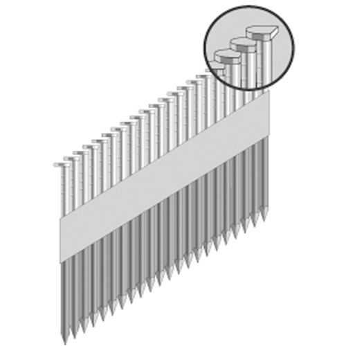 Clous en b&acirc;tonnets 34°, liant de papier NTL Industrial