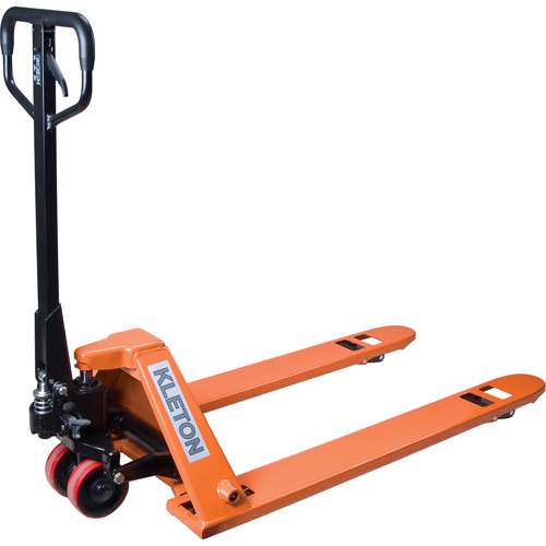 Low Profile Hydraulic Pallet Trucks, 48" L x 27" W, 3300 lbs. Cap. NTL Industrial