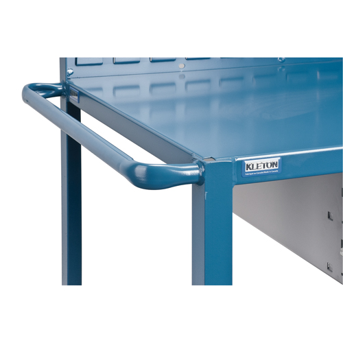 Mobile Service Cart, 2 Tiers, 24" W x 57" H x 40" D, 1200 lbs. Capacity NTL Industrial