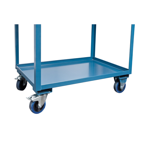 Mobile Service Cart, 2 Tiers, 24" W x 57" H x 40" D, 1200 lbs. Capacity NTL Industrial