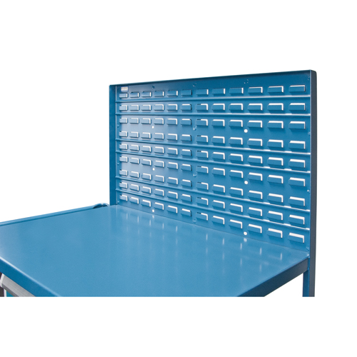 Mobile Service Cart, 2 Tiers, 24" W x 57" H x 40" D, 1200 lbs. Capacity NTL Industrial