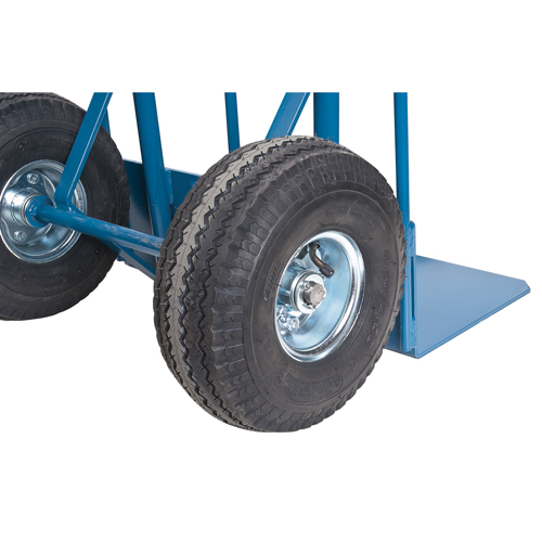 Load Retention Hand Truck, Dual Handle, Steel, 53" Height, 600 lbs. Capacity NTL Industrial