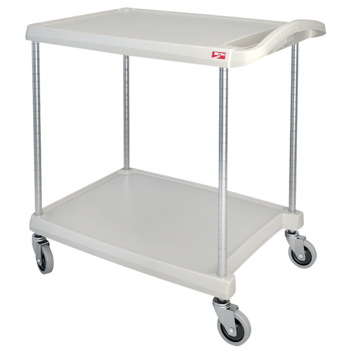 myCart Utility Cart, 2 Tiers, 20" x 35-1/2" x 30", 300 lbs. Capacity NTL Industrial