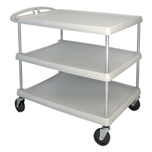 myCart Utility Cart, 3 Tiers, 26" x 36-7/8" x 36", 500 lbs. Capacity NTL Industrial