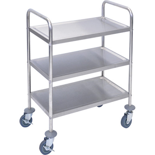Chariot &agrave; tablettes, 3 Tiers, 16" la x 35" h x 26" p, Capacit&eacute; 200 lb NTL Industrial