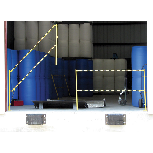 Barri&egrave;re &agrave; bascule de s&eacute;curit&eacute;, 10' lo x 42-5/8" ha, 159" &eacute;lev&eacute;e, Jaune NTL Industrial