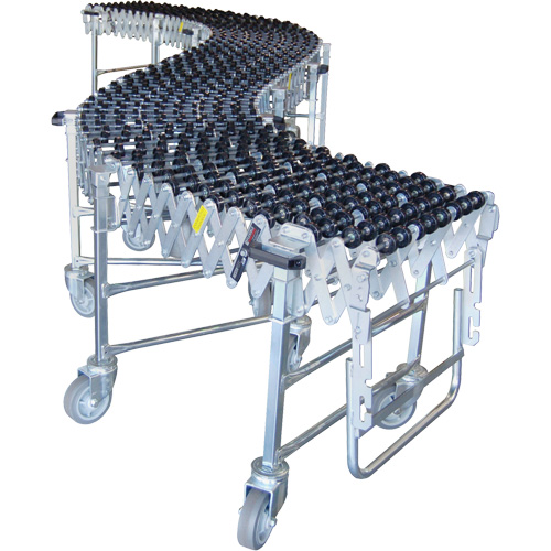 Convoyeurs extensibles/flexibles, 30" la x 8' 6" lo, Capacit&eacute; de 226 lb par pi lin. NTL Industrial