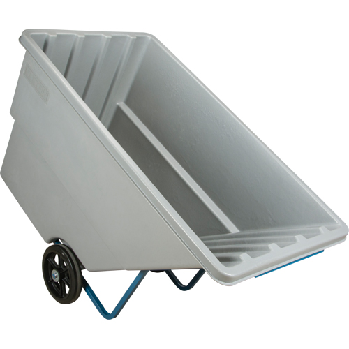 Tilt Truck, Polyethylene, 1.1 cu. yd., 1250 lbs. Load Capacity NTL Industrial