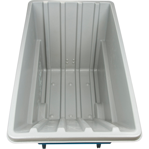 Tilt Truck, Polyethylene, 1.1 cu. yd., 1250 lbs. Load Capacity NTL Industrial
