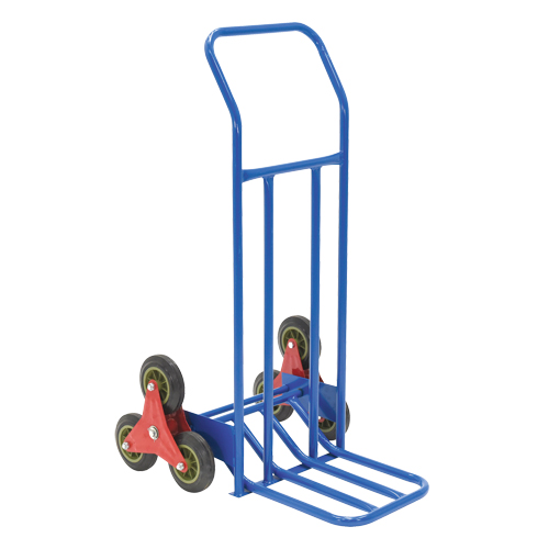 Stair Climbing Hand Truck, Steel Frame, 24" W x 45-3/4" H, 300 lbs. Capacity NTL Industrial