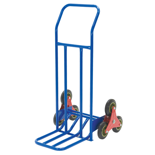 Stair Climbing Hand Truck, Steel Frame, 24" W x 45-3/4" H, 300 lbs. Capacity NTL Industrial