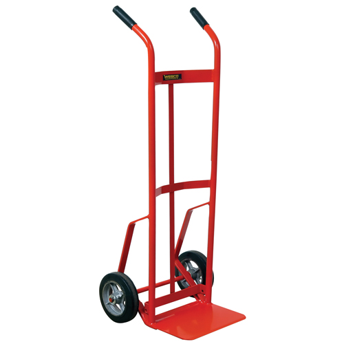 Hand Truck with Reinforced Noseplate - 136RN-HB, Dual Handle, Steel, 51" Height, 800 lbs. Capacity NTL Industrial