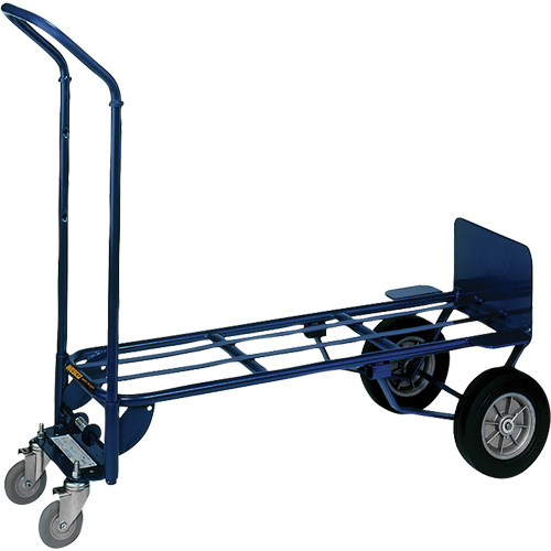 156-S23-Z2 Deluxe Industrial Convertible Hand Truck, Steel, 1000 lbs. Capacity NTL Industrial