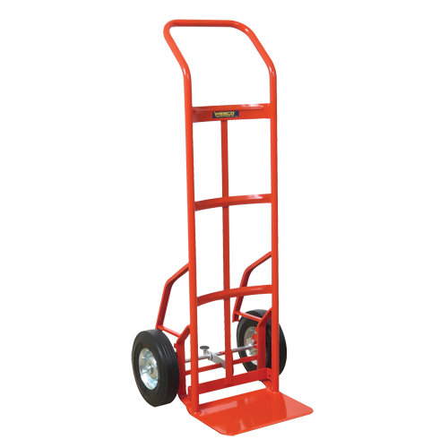 Touch-N-Tilt hand Truck - TNT56-Z, Continuous Handle, Steel, 50" Height, 600 lbs. Capacity NTL Industrial