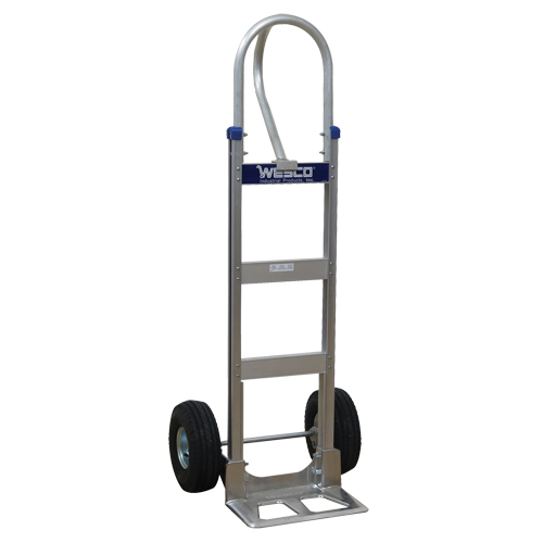 Cobra-Lite Hand Truck - 410-T14-P, P-Handle Handle, Aluminum, 52" Height, 600 lbs. Capacity NTL Industrial