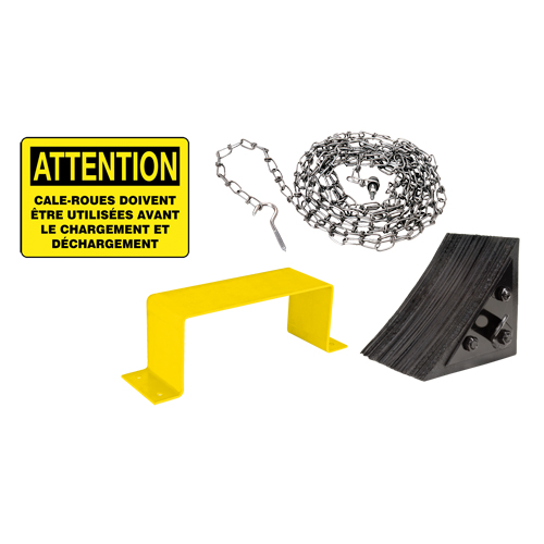Trousse de cale de roue, français NTL Industrial