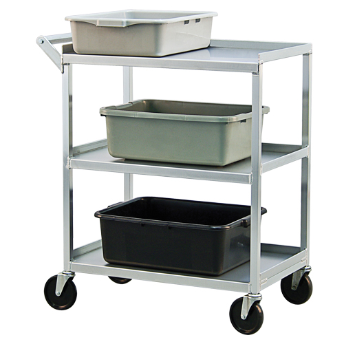 Chariot utilitaire, 3 Tiers, 18-1/2" la x 39" h x 32-1/2" p, Capacit&eacute; 350 lb NTL Industrial