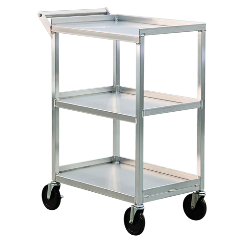 Chariot utilitaire, 3 Tiers, 16-1/2" la x 39" h x 27-3/4" p, Capacit&eacute; 350 lb NTL Industrial