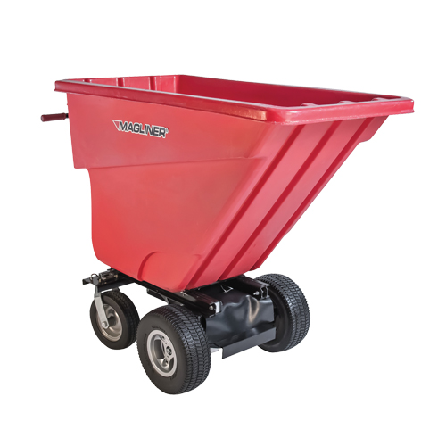 Motorized Tilt Truck, 13,5 pi³ Capacity, 45" H x 27" W x 68" D NTL Industrial