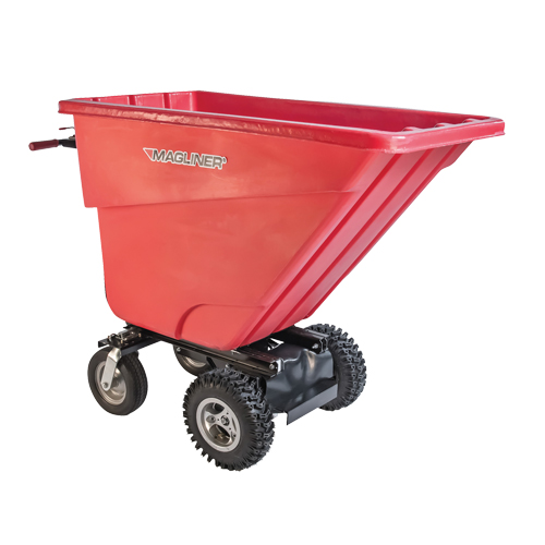 Motorized Tilt Truck, 13,5 pi³ Capacity, 45" H x 26-1/2" W x 68" D NTL Industrial