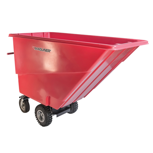 Motorized Tilt Truck, 27 pi³ Capacity, 51" H x 81" W x 33" D NTL Industrial