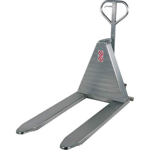 Pallet Lift Table, 45" L x 26-3/4" W, Stainless Steel, 2000 lbs. Capacity NTL Industrial