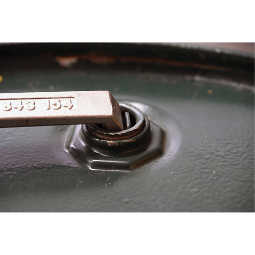 Cl&eacute; pour baril, Ouverture de 3/4"/2", Poign&eacute;e 9-1/2", Acier inoxydable NTL Industrial