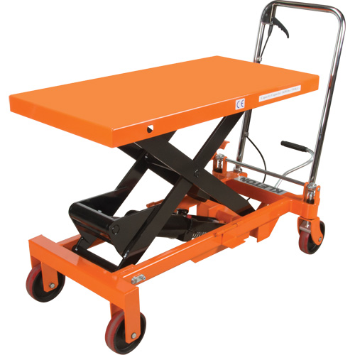 Hydraulic Scissor Lift Table, 39-1/2" L x 20" W, Steel, 1650 lbs. Capacity NTL Industrial