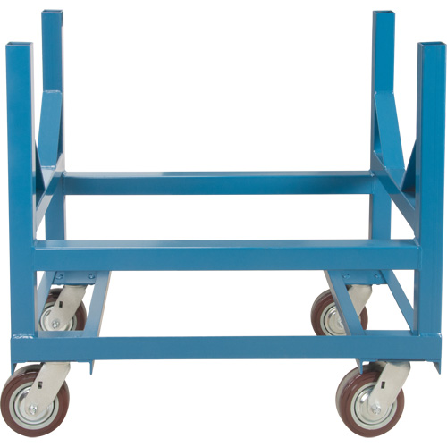 Pipe & Bar Cradle Truck, 48" L x 24" W x 34" H, 2500 lbs. Capacity, Polyurethane Wheels NTL Industrial
