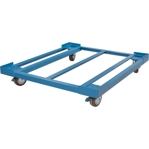 Pallet Dolly, 48.5" W x 43" D x 8" H, 3000 lbs. Capacity NTL Industrial