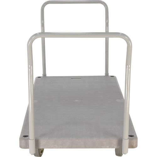 Heavy Duty Plastic Platform Truck, 60" L x 30" W, 3000 lbs. Cap., Polyurethane Wheels NTL Industrial