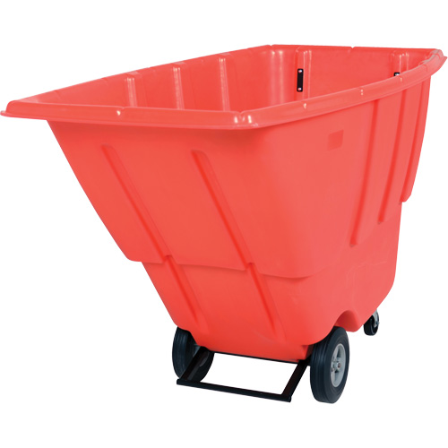 Tilt Truck, Polyethylene, 0.5 cu. yd., 450 lbs. Load Capacity NTL Industrial