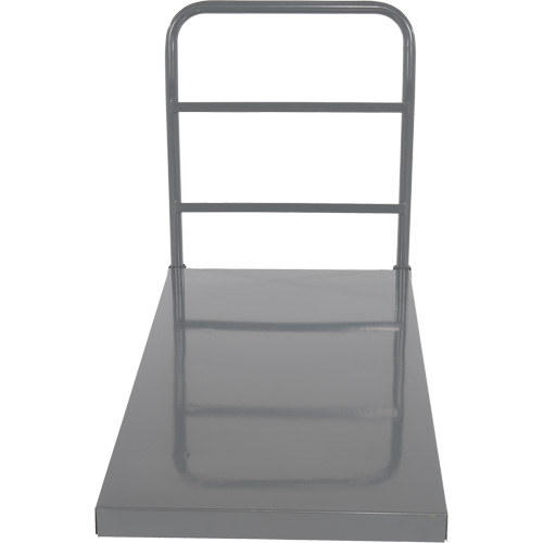 Platform Truck, 48" L x 24" W, 2000 lbs. Capacity, Rubber Casters NTL Industrial