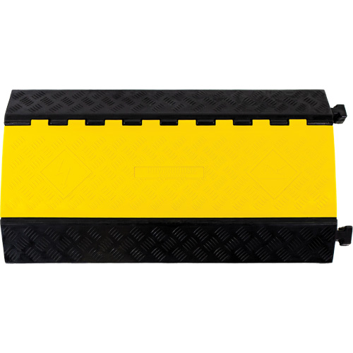 Protecteur de c&acirc;ble droit robuste Powerhouse, 3 canaux, 36" lo x 19,75" la x 3" h NTL Industrial