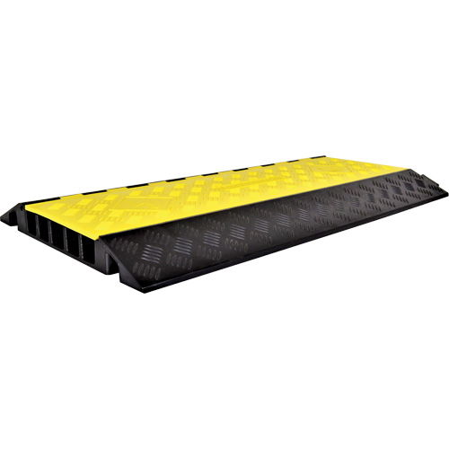 Protecteur de c&acirc;ble droit robuste Powerhouse, 5 canaux, 36" lo x 19,75" la x 2,25" h NTL Industrial