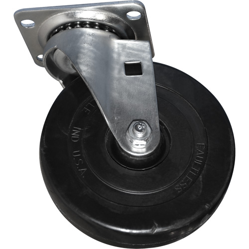 Roulette pivotante souple pour chariot caisson NTL Industrial