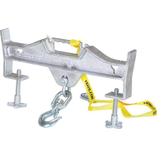 Double Swivel Hoisting Hook, 7-1/4" x  2-1/2" Fork Pocket NTL Industrial