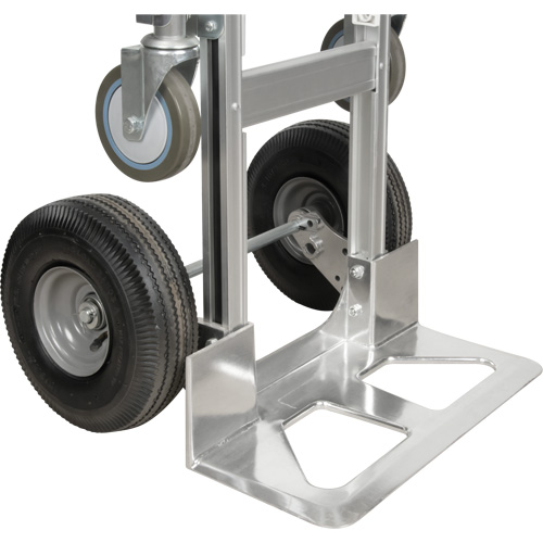 Convertible Hand Truck, Aluminum, 1250 lbs. Capacity NTL Industrial