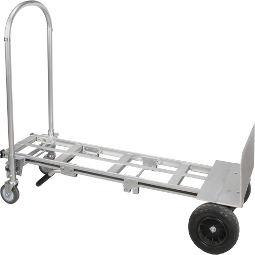 Convertible Hand Truck, Aluminum, 800 lbs. Capacity NTL Industrial