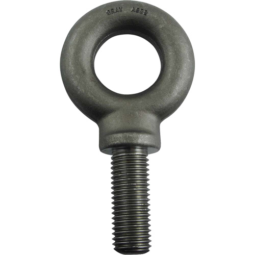 Alloy Steel Eye Bolt, 1-13/16"/3-9/16" Dia., 2-1/2" L, 11600 lbs. (5.8 tons)/11600 lbs. Capacity NTL Industrial