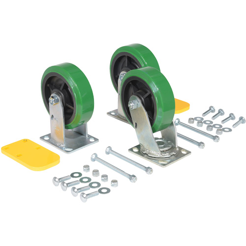 H Series Self-Dumping Hopper Caster Kit NTL Industrial