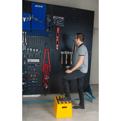 Escabeau industriel, 20-7/8" x 12-3/16" x Hauteur 12" NTL Industrial