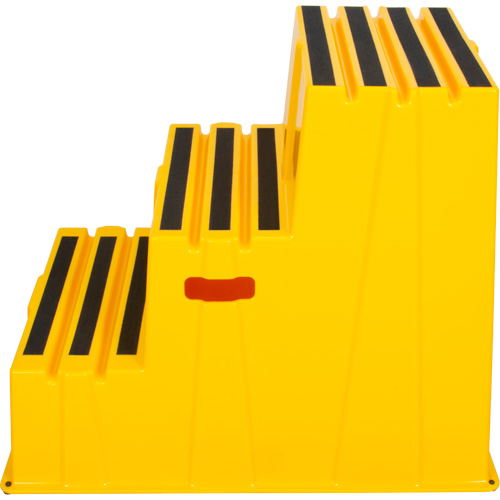 Escabeau industriel, 3 marches, 34-13/16" x 22-7/16" x Hauteur 28-1/2" NTL Industrial