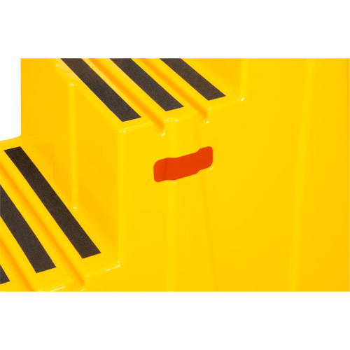 Escabeau industriel, 3 marches, 34-13/16" x 22-7/16" x Hauteur 28-1/2" NTL Industrial