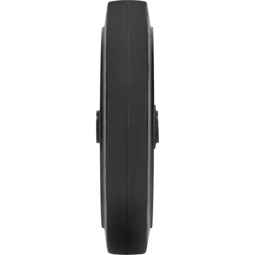 Mold-On Rubber Wheel, 10" (254 mm) Dia. x 2" (50.8 mm) W, 948 lbs. (430 kg) Capacity NTL Industrial