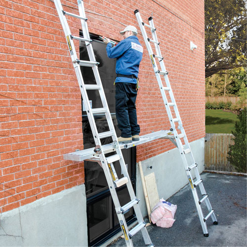 Planche de travail t&eacute;lescopique, 156" la x 12" pr, Capacit&eacute; de 250 lb, D&eacute;mont&eacute; NTL Industrial