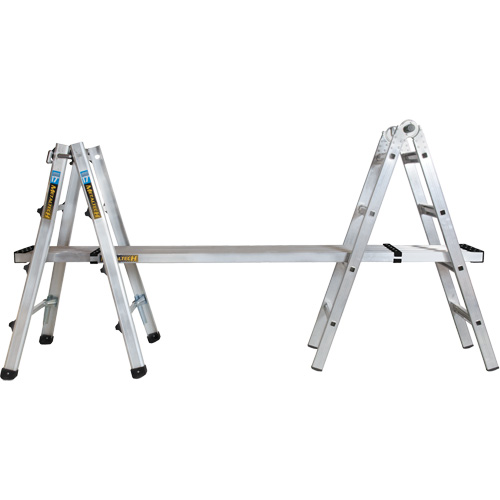 Telescoping Multi-Position Ladder, Aluminum, 300 lbs., CSA Grade 1A NTL Industrial