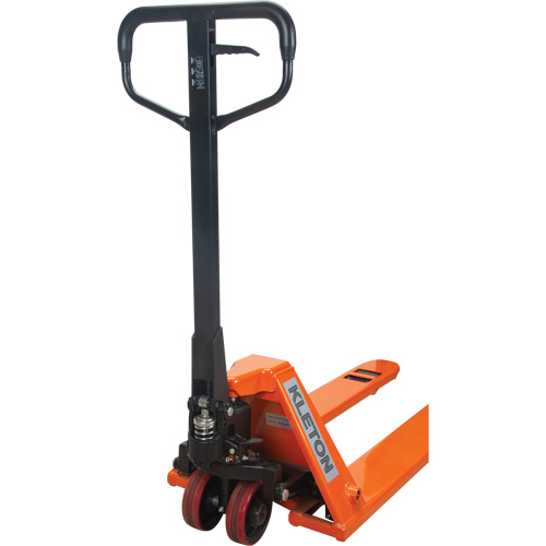 Low Profile Hydraulic Pallet Trucks, 48" L x 20.5" W, 3300 lbs. Cap. NTL Industrial