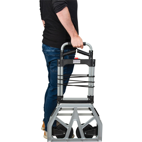 Folding Hand Truck, Aluminum, 275 lbs. Capacity NTL Industrial